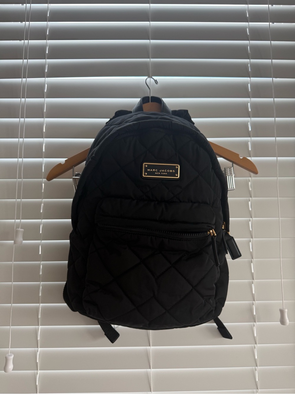 Marc Jacobs Quilted Black Backpack